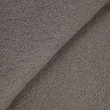 100% Laine cardée taupe
