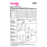 Burda Boss N ° 5709: blusa