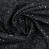 Tweed Emma Lurex Polyester Fondo negro