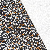 Viscose jersey printed tact marine background
