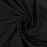 Jersey French Terry Cotton Organic Noir