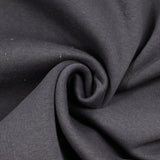 Dark gray thick minkee fabric