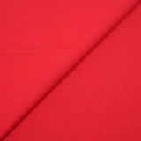 Coton uni rouge clair