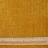 Maille chenille côtelée Sarah moutarde