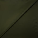 Tissu sergé imperméable brillant vert militaire