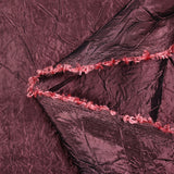 Polyester froissé Lola rose