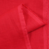 100% red strawberry linen