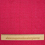 Tweed Emma Lurex Polyester FUCHSIA Fundación