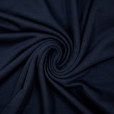 Jersey de coton bleu marine