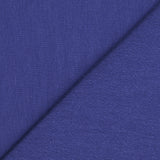 Jersey french terry coton Bio bleu indigo