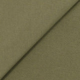 Jersey french terry coton Bio vert olive