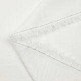 Sergé polyester satiné Astrid blanc
