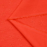 Broderie anglaise Carrie corail