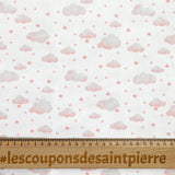Cloud cotton dive and pink star