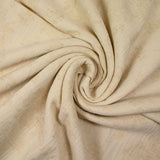 Double gaze de coton jacquard écru