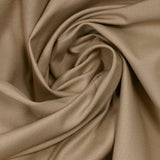 Beige satin elastane cotton threesome
