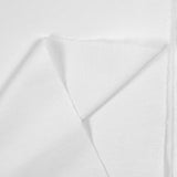 Jersey French Terry Organic White Cotton