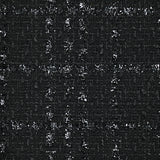 Tweed Emma Lurex Polyester Fondo negro