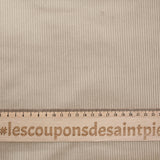 Cotton corduroy 3 mm beige