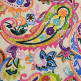 Impresión de cachemir multicolor de cachemir