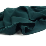 Voile viscose vert forêt
