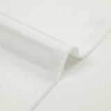 Crêpe de polyester satiné blanc