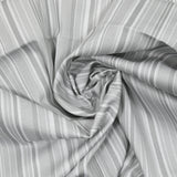 Gray backfit printed cotton print