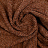 Brown ribbed Bianca knit