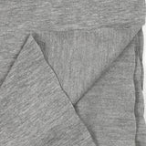 Jersey French Terry Cotton Organic Gray Chinese