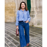 Patrón de costura de blusa de Zelie