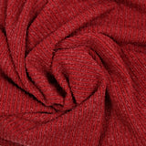 Red ribbed Bianca knit