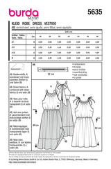 Burda pattern n°5635: Dress