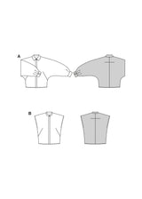 Patrón Burda n°5636: Blusa
