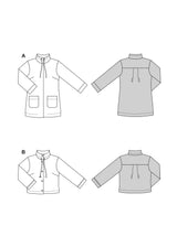 Burda pattern n°5656: Parka
