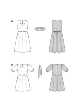Patrón Burda n°5668: Vestido
