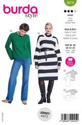 Burda Boss N ° 5679: Vestido y camiseta