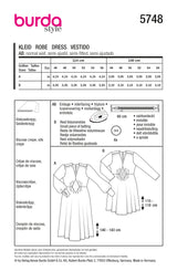 Burda Boss N ° 5748: Vestido