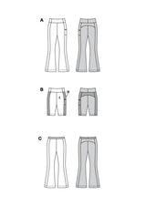 Patron Burda n°5762 : Leggings