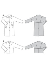 Patron Burda n°5769 : Manteau & Veste