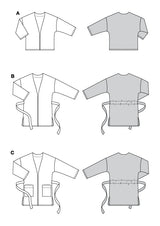Burda boss n ° 5787: jacket & coat