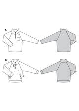 Burda boss n ° 5791: sweatshirt