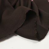 Crêpe viscose embroidered dawn brown background