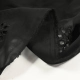 Muslin bordada en enora negra
