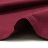 Jersey coton Bio lie de vin
