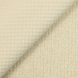 Tela doble de tela de panal Sponge Ecru Bamboo por metro