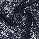 Marine Bleu Polycoton lace Marine