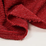 Red ribbed Bianca knit