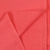 Jersey french terry cotton organic pink coral