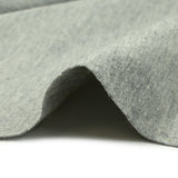 Jersey de algodón orgánico gris chino