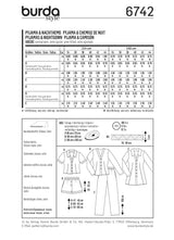 Patron n ° 6742: pajamas